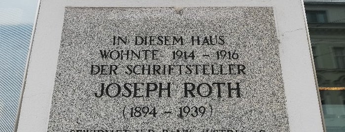 Joseph Roth Plakete is one of Interessante Gebäude in Wien.
