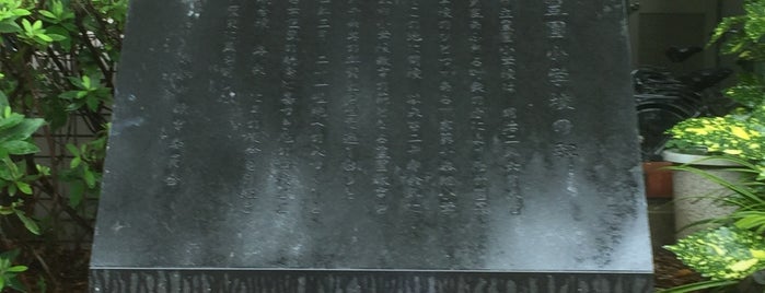 豊園小学校の碑 is one of 京都の訪問済史跡その2.