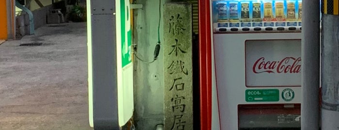 藤本鉄石寓居址 is one of 天誅組.