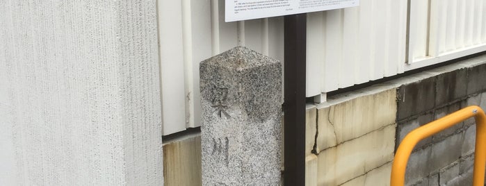 梁川星巌邸址碑 is one of 史跡.