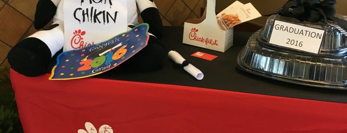 Chick-fil-A is one of Favorite Fast Food Places.