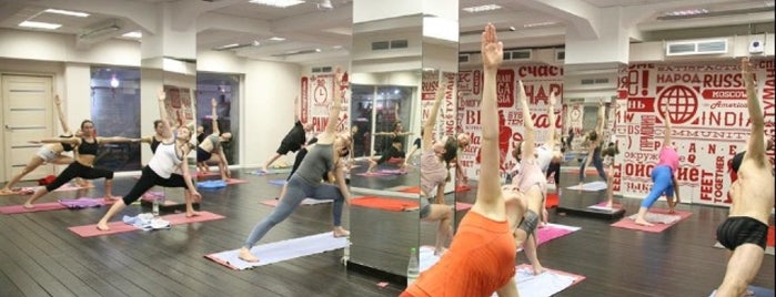 Bikram Yoga studio is one of Locais salvos de Izmaylov.