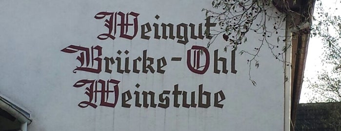 Weingut Brücke Ohl is one of Darmstadt.