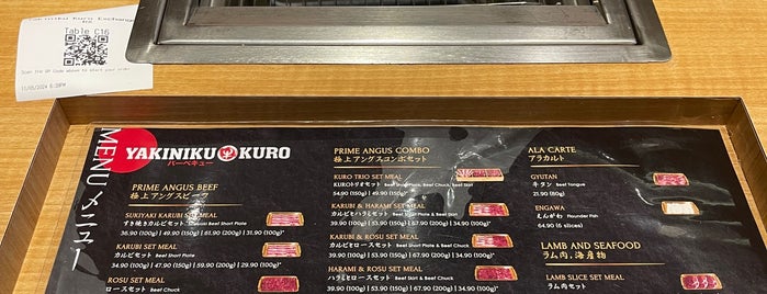 Yakiniku Kuro is one of Food endorsed by NickG.