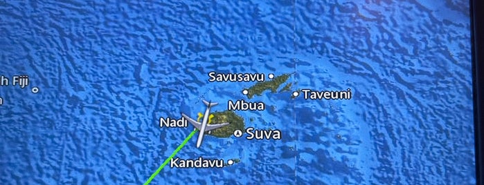 Nadi International Airport (NAN) is one of Aeroportos.