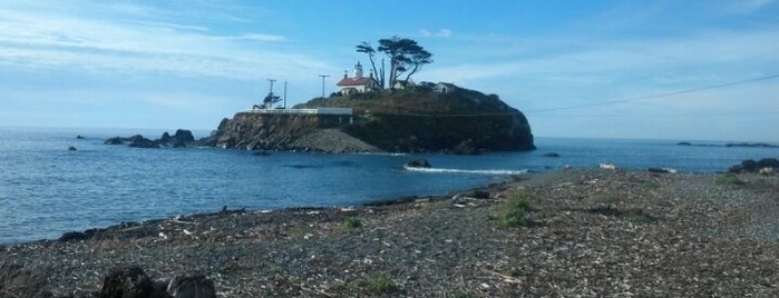 Battery Point Lighthouse is one of RV vacation.