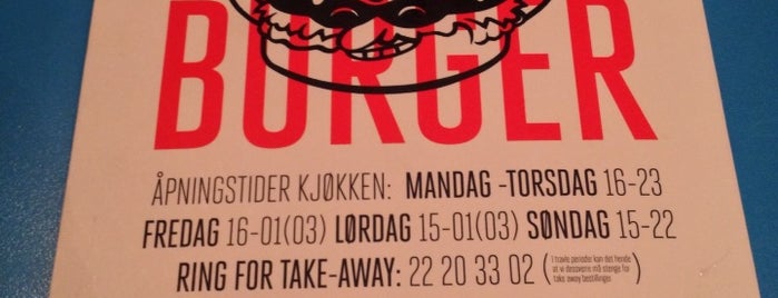 Illegal Burger is one of Oslo.