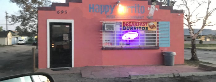 Happy Burrito is one of Places to go.