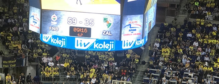 Fenerbahçe - Cedevita Zagrep Basketball Match is one of Tempat yang Disukai Ahmet Sami.