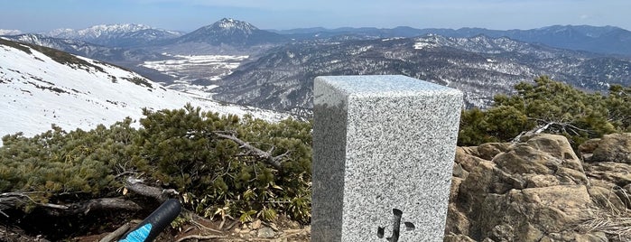 Mt. Koshibutsu is one of 山の way point(14 尾瀬 燧ヶ岳・至仏山.