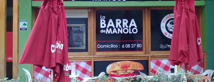 La Barra De Manolo Hamburguesas de Tradición is one of Hamburguesas para probar en Bogotá.