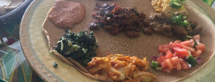 Emma Habesha Restaurant is one of 1b Restaurants to Try - L.A. adjacent.