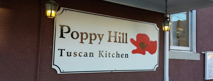 Poppy Hill Tuscan Kitchen is one of สถานที่ที่บันทึกไว้ของ kazahel.