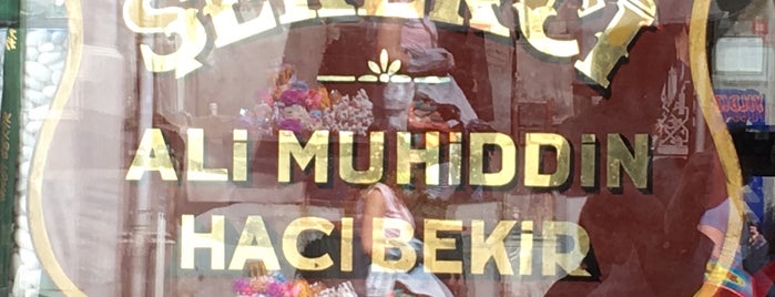 Ali Muhiddin Hacı Bekir is one of Restaurants, Cafes, Clubs in Istanbul.