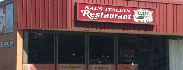 Sal's Italian Restaurant is one of Places I Love/ Want to Go.
