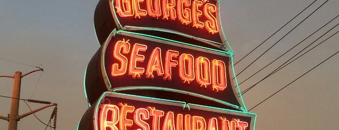 Captain Georges Seafood Restaurant is one of beach.