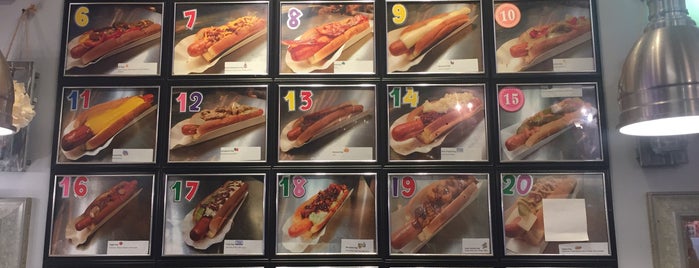 Frankies is one of I Never Sausage a Hot Dog! (New England).