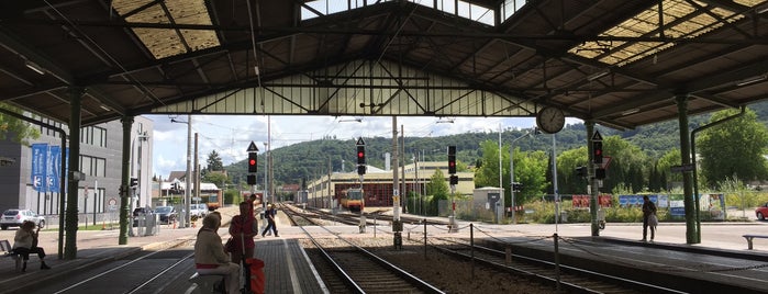 Stadtbahnhof Ettlingen is one of KVV Haltestellen.