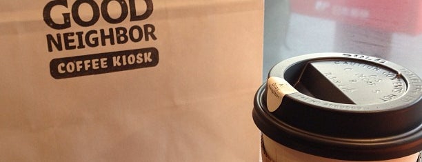 Be A Good Neighbor Coffee Kiosk is one of CoffeeGuide..
