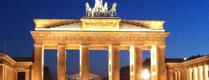 Brandenburg Gate is one of berlin.