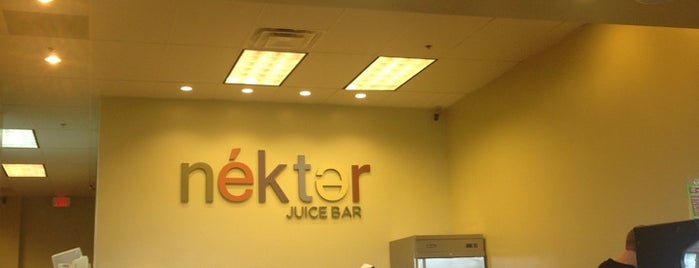 Nekter Juice Bar is one of Lugares favoritos de Karin.
