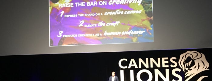 Cannes Lions 2016 is one of Taylor'un Beğendiği Mekanlar.