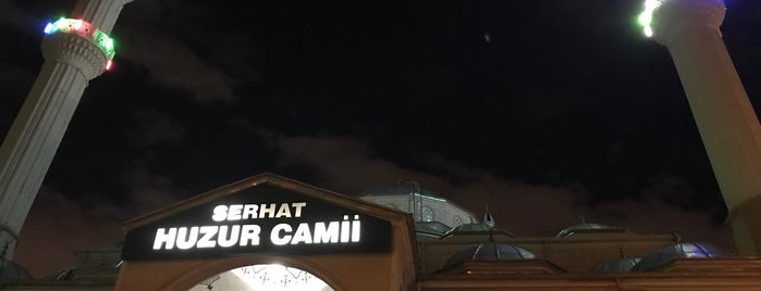 Serhat Huzur Camii is one of สถานที่ที่ Mustafa ถูกใจ.