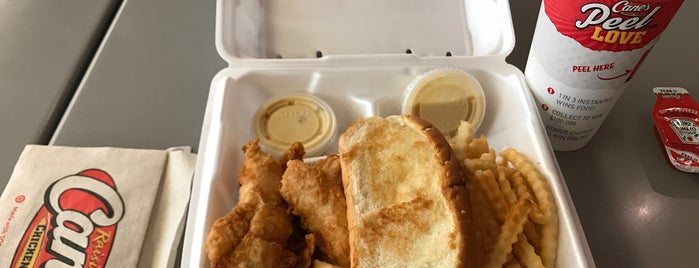 Raising Cane's Chicken Fingers is one of Texas.