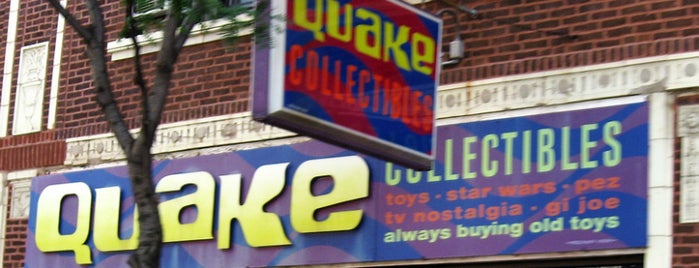Quake Collectibles is one of สถานที่ที่บันทึกไว้ของ Nichole.