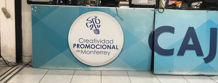 Creatividad Promocional de Monterrey Suc. Zuazua 129 is one of Imprenta/papelería.