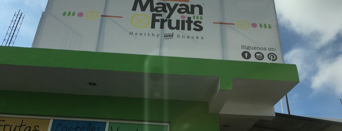 Mayan fruits is one of Alma'nın Beğendiği Mekanlar.