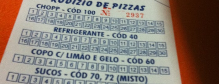 Cascata Pizzaria is one of Mayor list :).