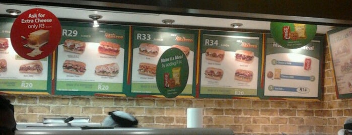 Subway is one of Durban vegetarian delights.