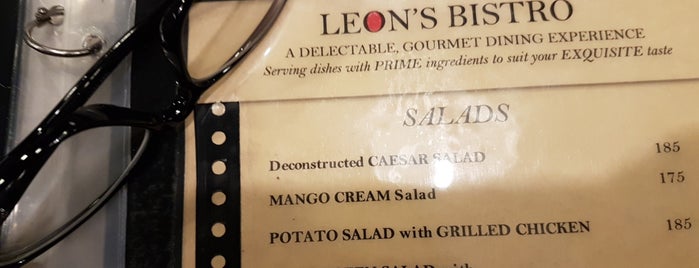 Leon's Bistro is one of places to eat.
