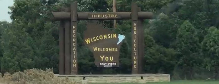 Welcome To Wisconsin Sign is one of Travel.