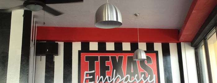 Texas Embassy is one of Burgers!.