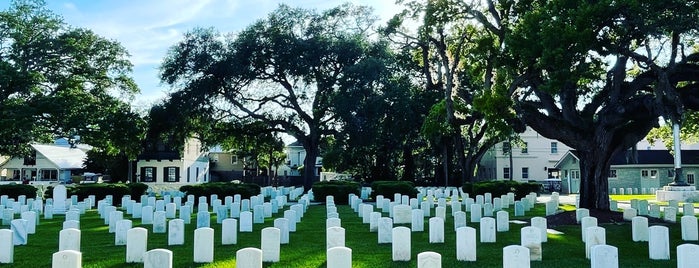 Saint Augustine National Cemetery is one of St. Augustine, FL.