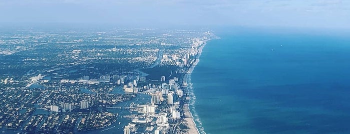 Fort Lauderdale-Hollywood International Airport (FLL) is one of Besuchte Orte.