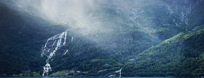 Hardangerfjord is one of Norway.