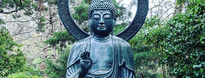 Buddha Statue is one of san francisco.