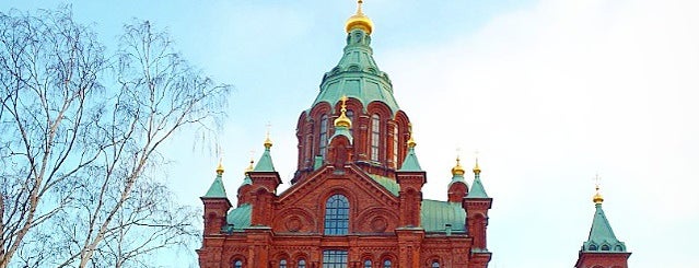 Uspenskin katedraali is one of Helsinki.