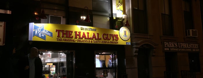 The Halal Guys is one of NYC Eats.