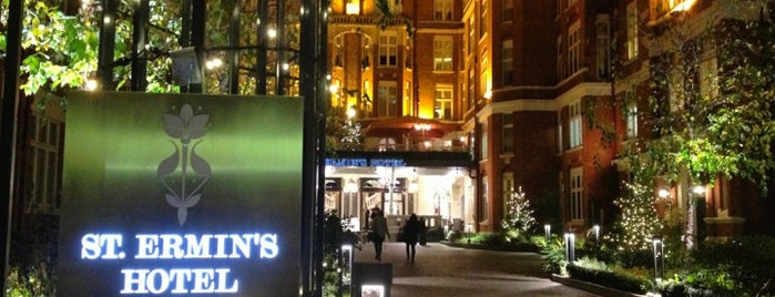 St Ermin's Hotel is one of London december 2014.