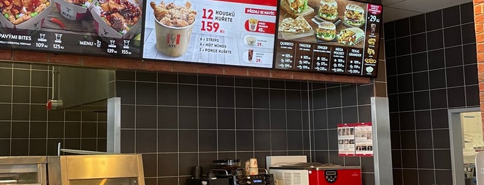 KFC is one of Nákupní centra.