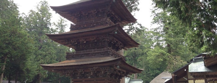 若一王子神社 is one of 三重塔 / Three-storied Pagoda in Japan.