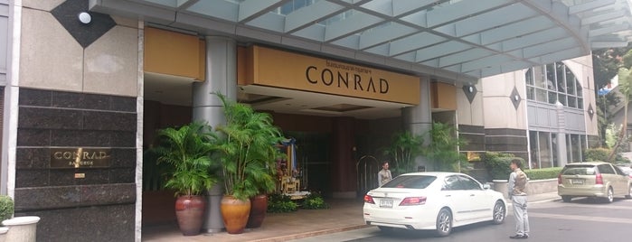 Conrad Bangkok is one of Rickard : понравившиеся места.