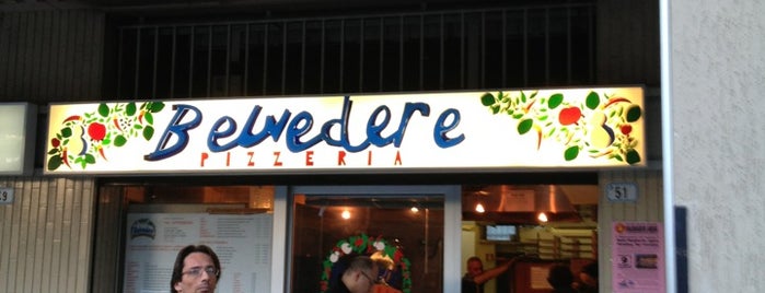 Belvedere Pizzeria is one of Tempat yang Disukai Matteo.