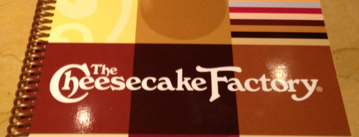 The Cheesecake Factory is one of Stuff Your Face.