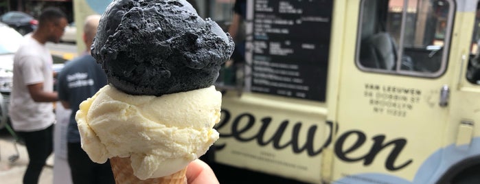 Van Leeuwen Ice Cream Truck - Park Slope is one of Food Truck Heaven NYC.