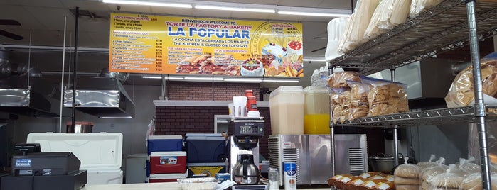 Tortilleria La Popular is one of to try.